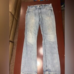 BKE Carter Faded Blue Denim Jeans